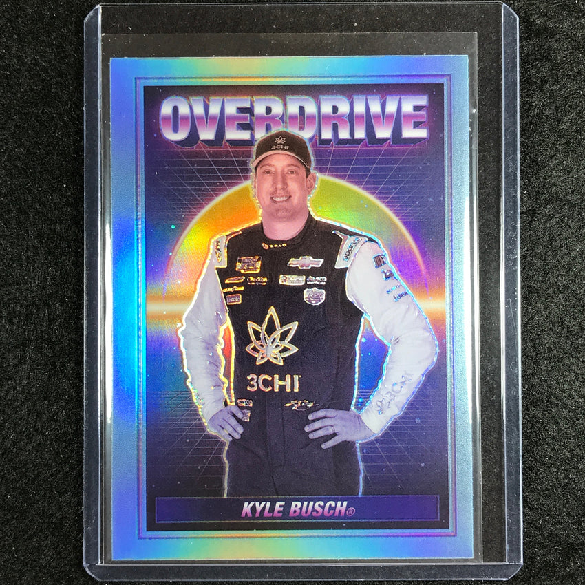 2023 Chronicles Racing Kyle Busch Overdrive Carolina Blue Prizm #17