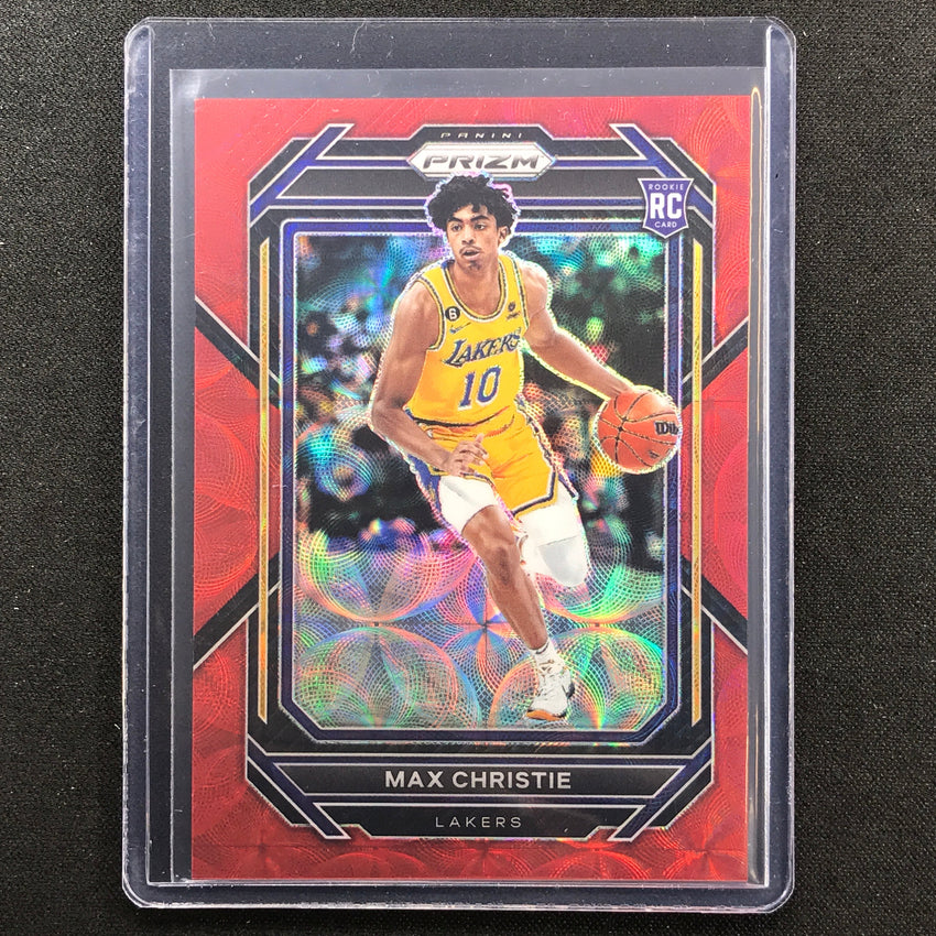 2022-23 Prizm Max Christie Choice Rookie Red Scope 22/88 No 270