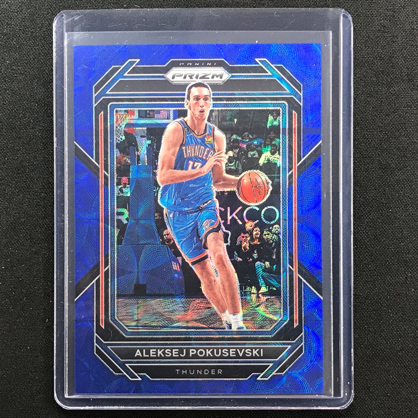 2022-23 Prizm Aleksej Pokusevski Choice Blue Scope 18/49