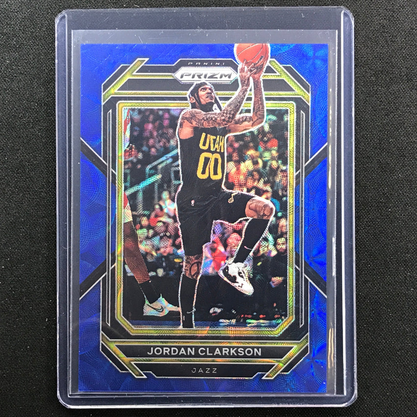 2022-23 Prizm Jordan Clarkson Choice Blue Scope 2/49