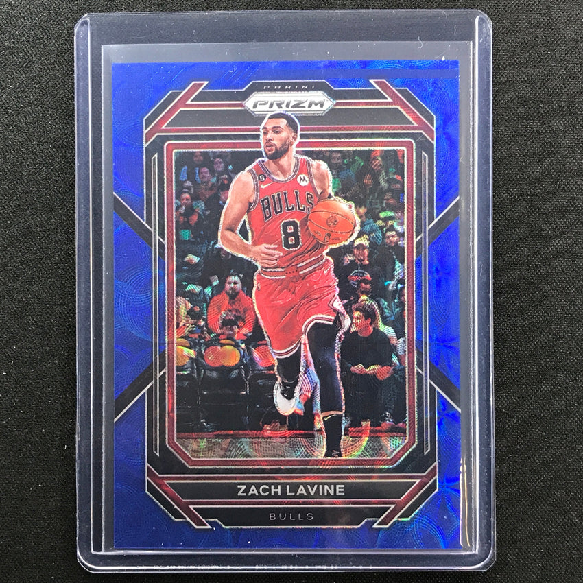 2022-23 Prizm Zach Lavine Choice Blue Scope 16/49