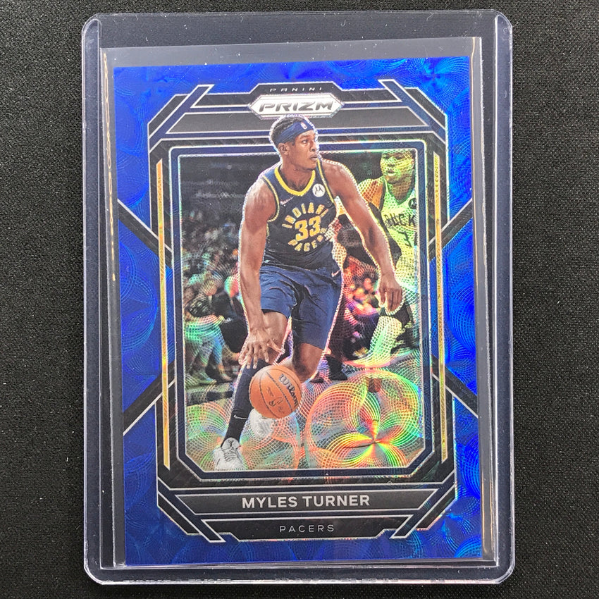 2022-23 Prizm Myles Turner Choice Blue Scope 21/49