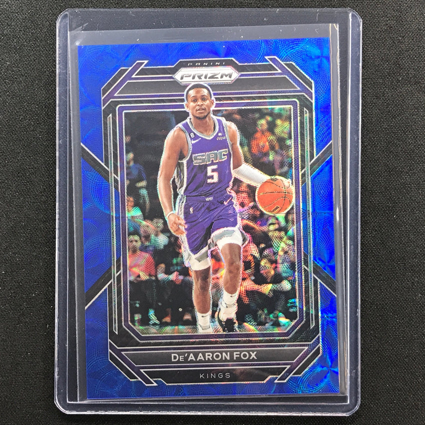 2022-23 Prizm Deaaron Fox Choice Blue Scope 31/49