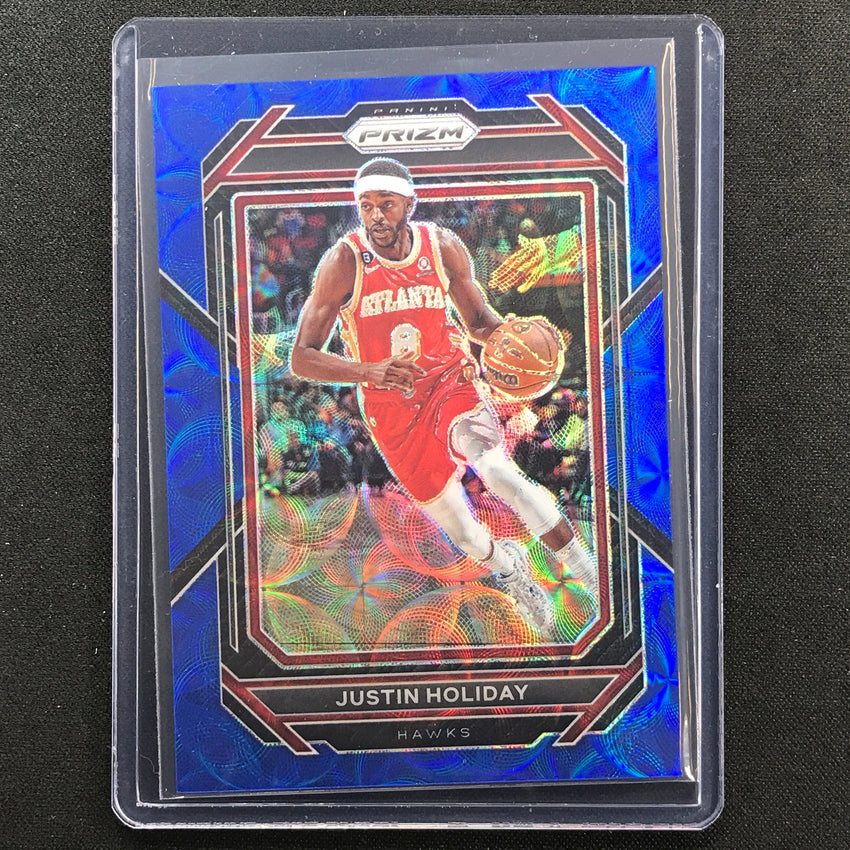 2022-23 Prizm Justin Holiday Choice Blue Scope 24/49