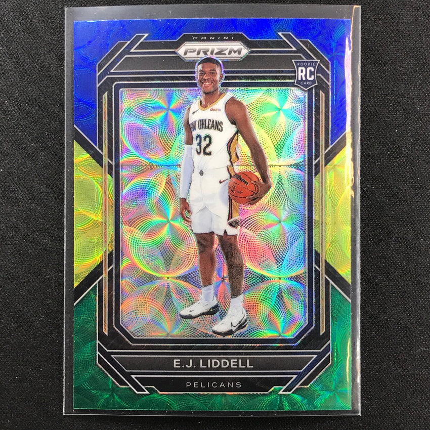 2022-23 Prizm E.J. LIDDELL Choice Rookie Blue Yellow Green Scope #251