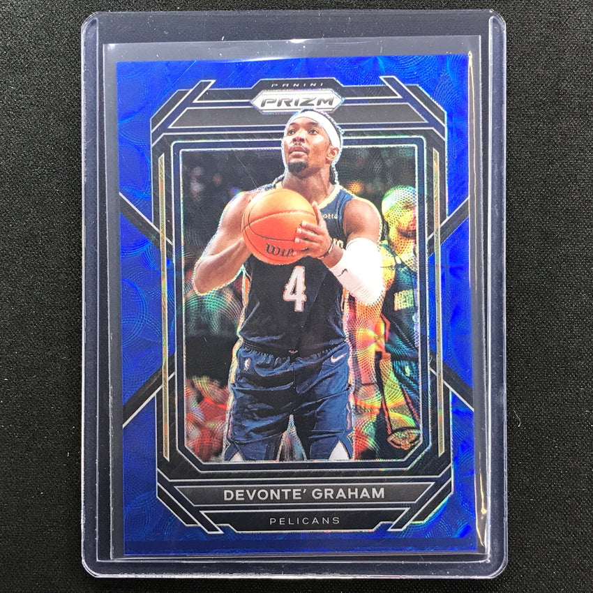 2022-23 Prizm Devonte Graham Choice Blue Scope 12/49