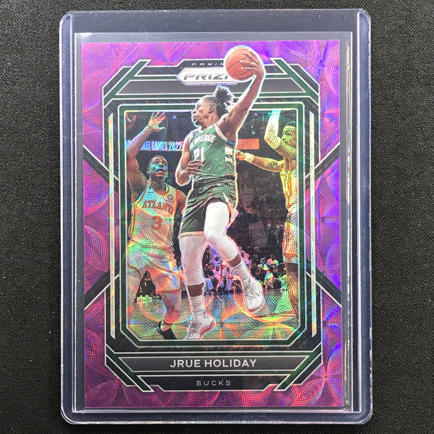 2022-23 Prizm Jrue Holiday Choice Purple Scope 17/20