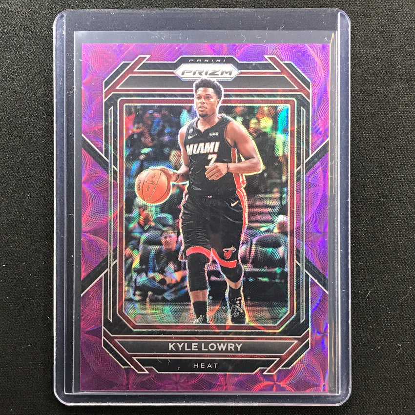 2022-23 Prizm Kyle Lowry Choice Purple Scope 4/20