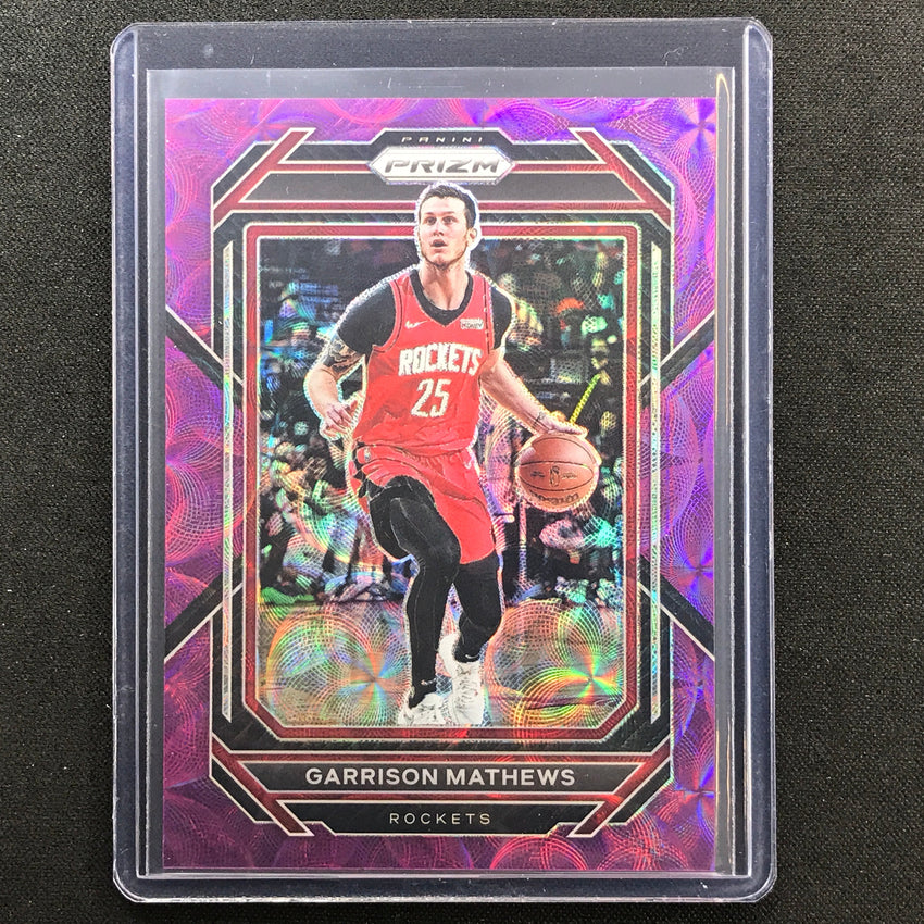 2022-23 Prizm Garrison Mathews Choice Purple Scope 11/20