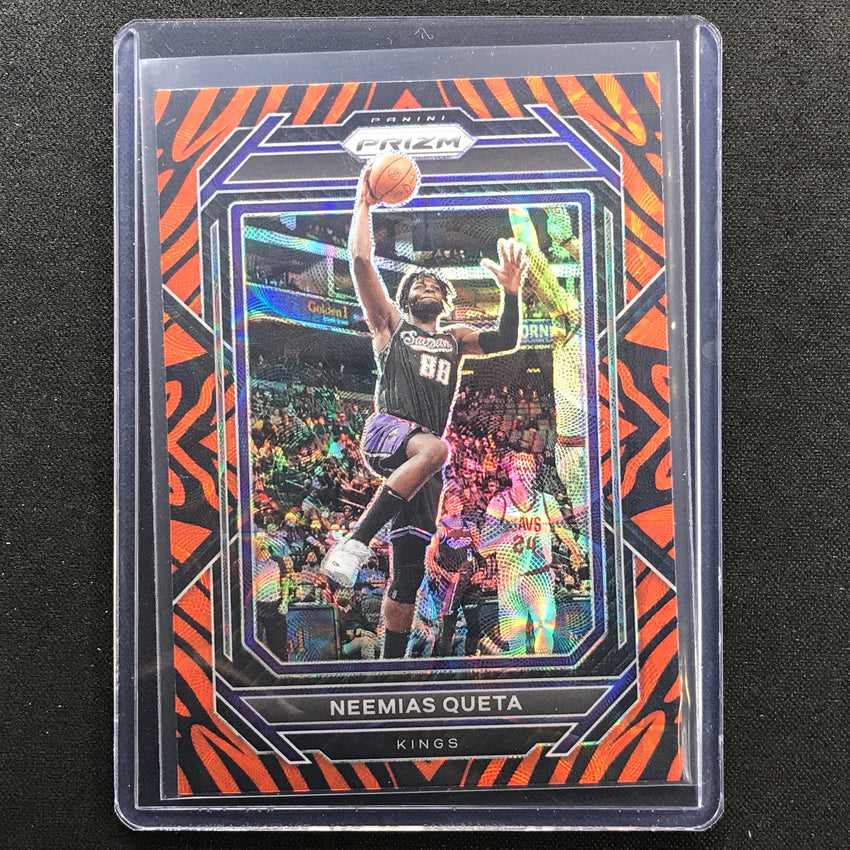 2022-23 Prizm NEEMIAS QUETA Choice Tiger Stripe SSP #121
