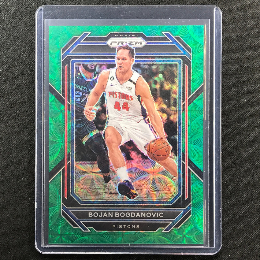 2022-23 Prizm Bojan Bogdanovic Choice Green Scope 1/8