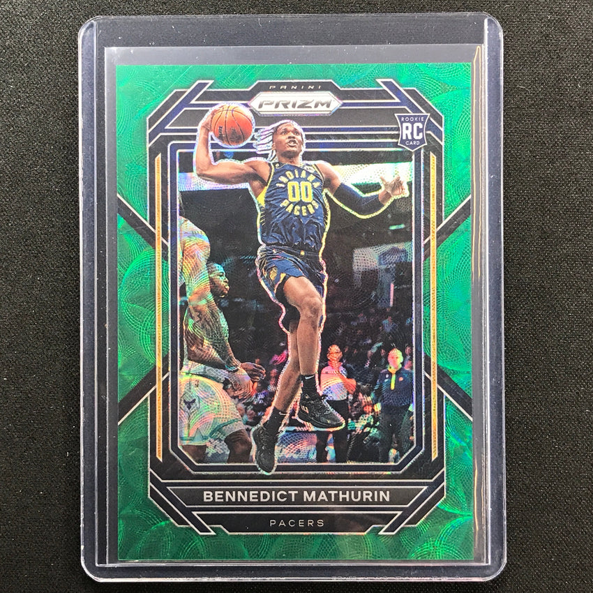 2022-23 Prizm Bennedict Mathurin Choice Rookie Green Scope 5/8