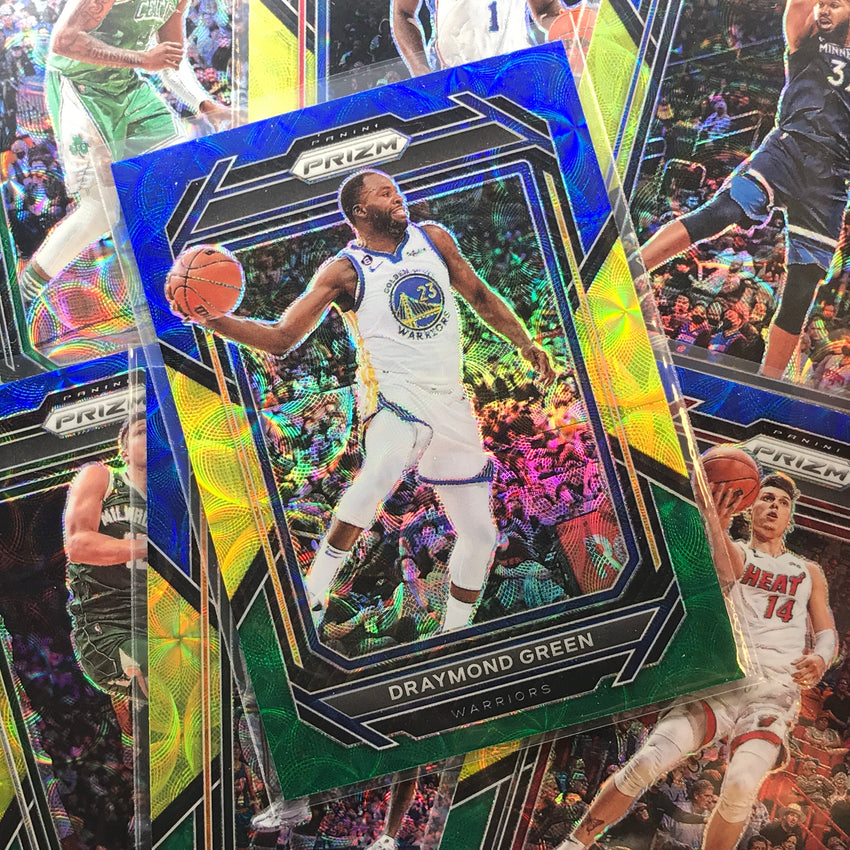 2022-23 Prizm Bogdan Bogdanovic Choice Blue Yellow Green Scope No 158