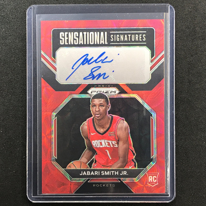 2022-23 Prizm JABARI SMITH JR. Sensational Signatures Rookie Auto Choice Red #JB