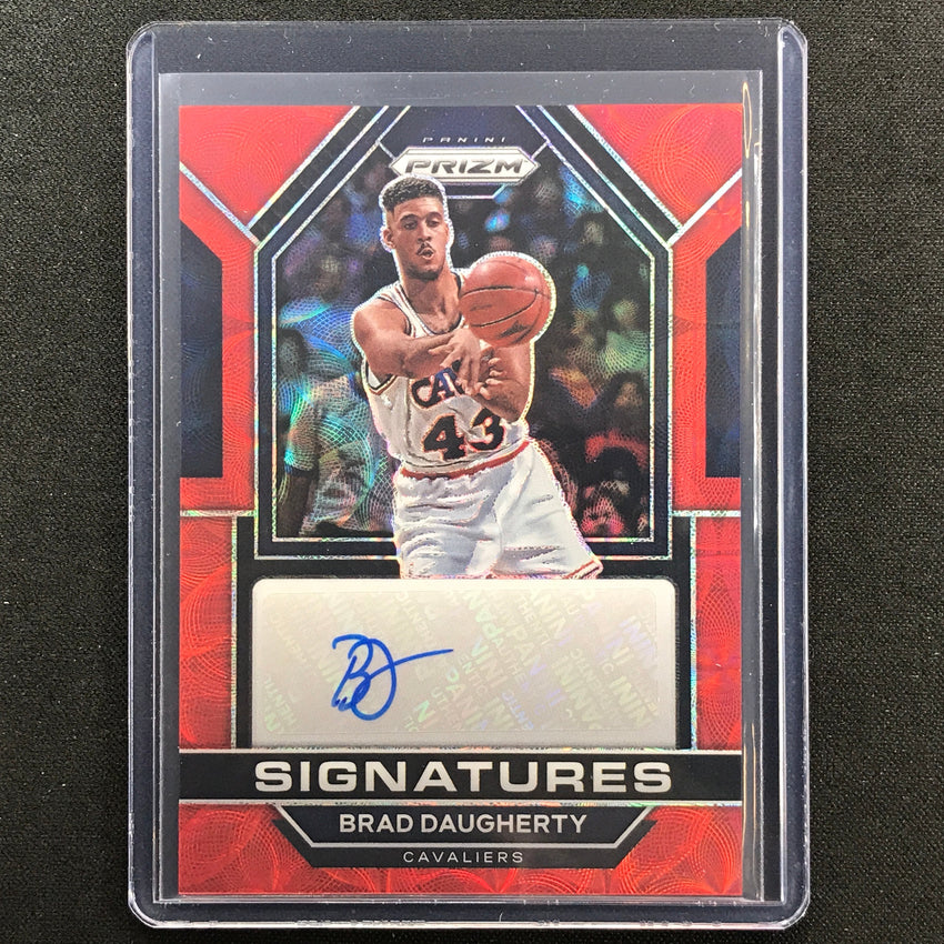 2022-23 Prizm BRAD DAUGHERTY Signatures Auto Choice Red Scope #BRD