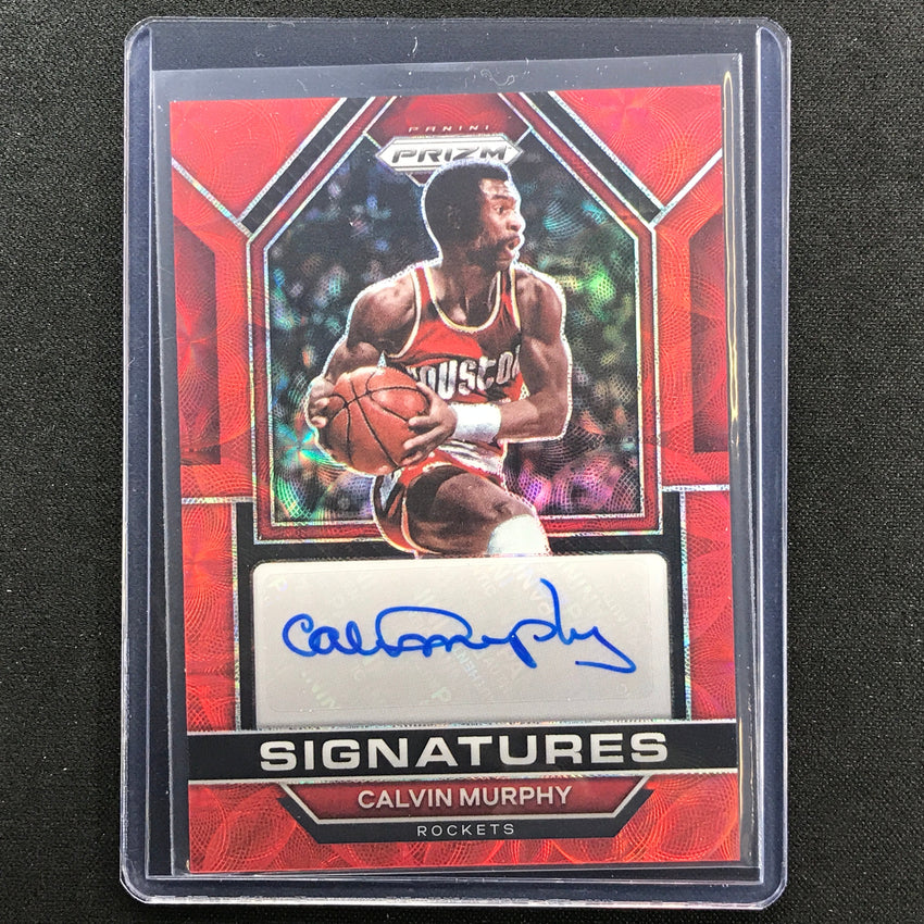 2022-23 Prizm CALVIN MURPHY Signatures Auto Choice Red Scope #CMU