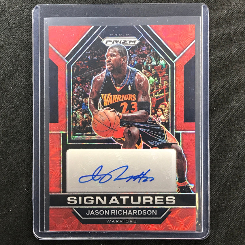 2022-23 Prizm Jason Richardson Signatures Auto Choice Red Scope No Jrc