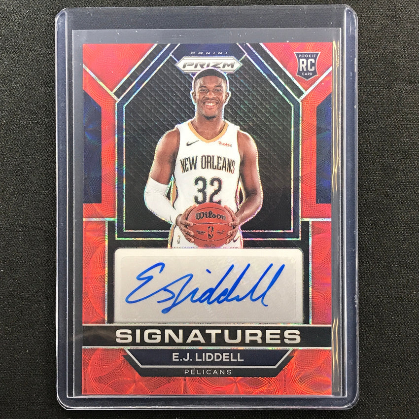2022-23 Prizm E.J. LIDDELL Rookie Signatures Auto Choice Red Scope #EJL
