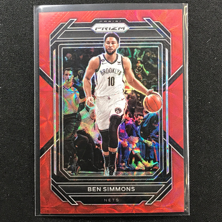2022-23 Prizm Ben Simmons Choice Red Scope 53/88 No 13