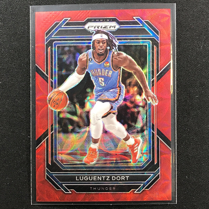 2022-23 Prizm LUGUENTZ DORT Choice Red Scope 31/88 #55