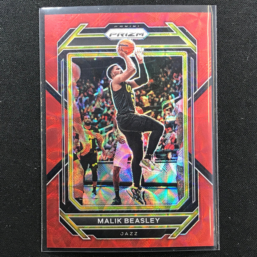 2022-23 Prizm MALIK BEASLEY Choice Red Scope 25/88 #60