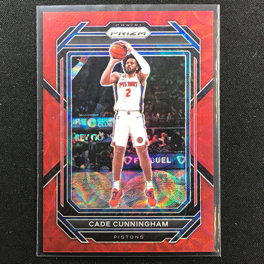 2022-23 Prizm Cade Cunningham Choice Red Scope 82/88 No 89
