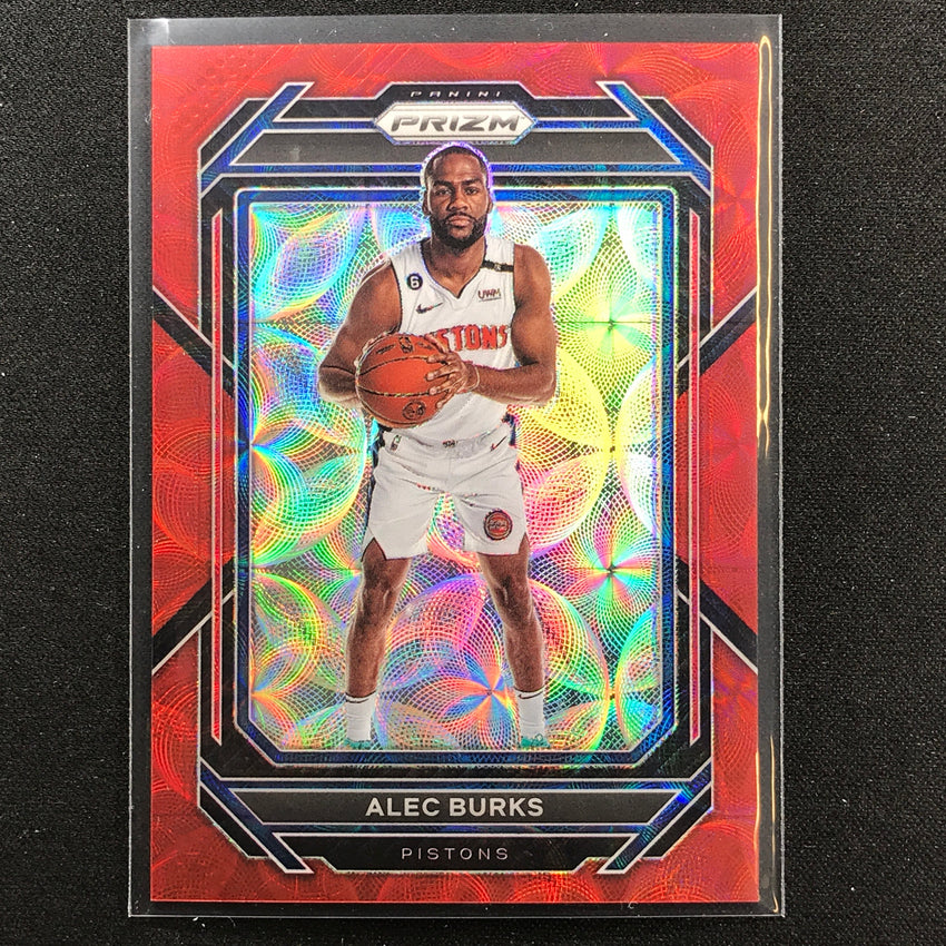 2022-23 Prizm ALEC BURKS Choice Red Scope 87/88 #91