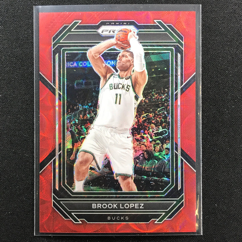 2022-23 Prizm BROOK LOPEZ Choice Red Scope 73/88 #94