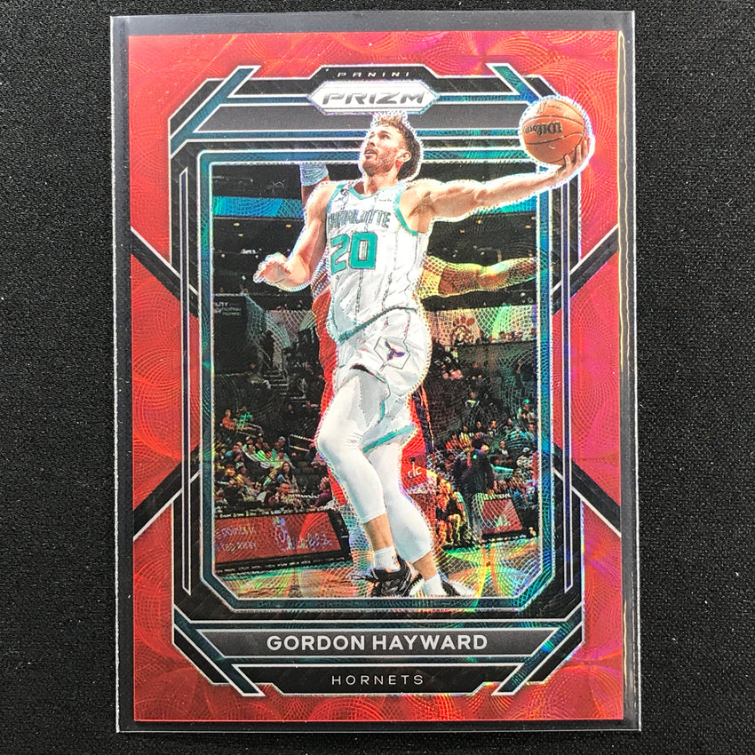 2022-23 Prizm GORDON HAYWARD Choice Red Scope 4/88 #148