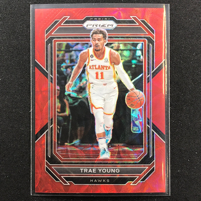 2022-23 Prizm TRAE YOUNG Choice Red Scope 71/88 #164