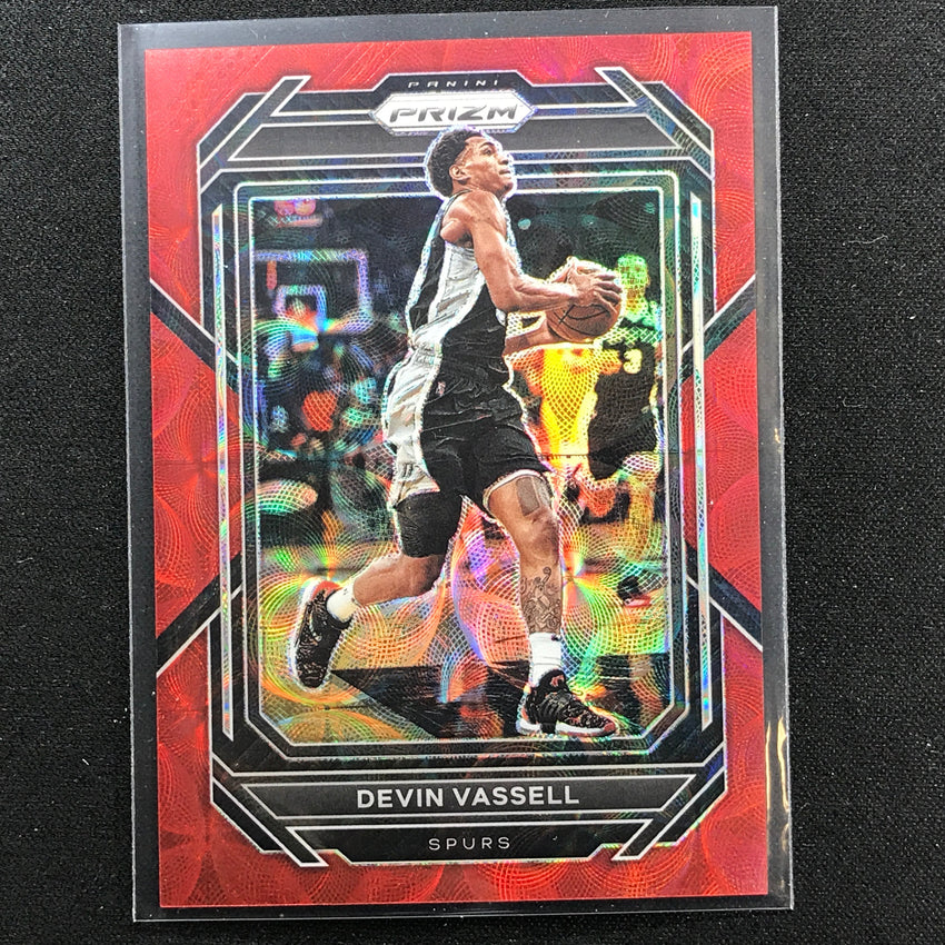 2022-23 Prizm Devin Vassell Choice Red Scope 14/88 No 207