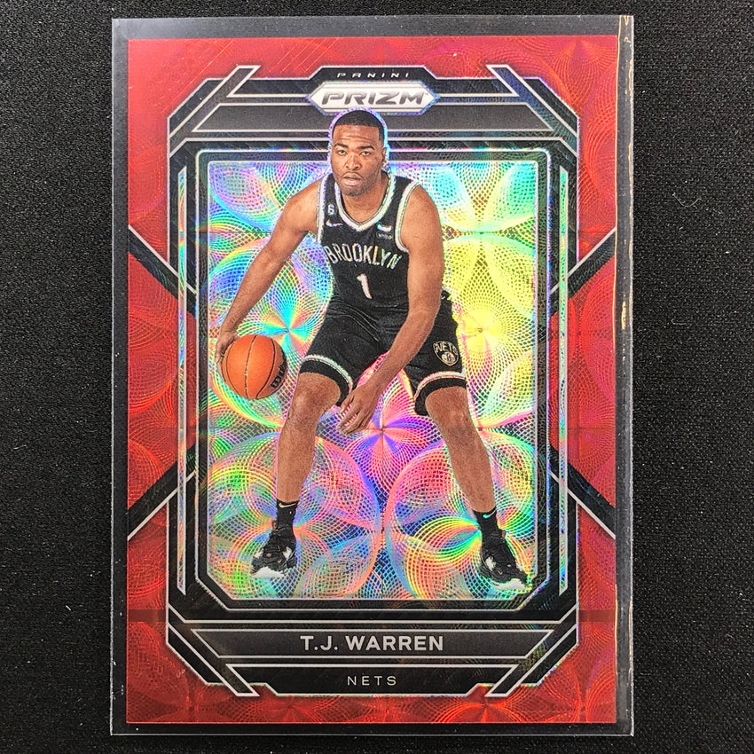 2022-23 Prizm T.J. WARREN Choice Red Scope 69/88 #220