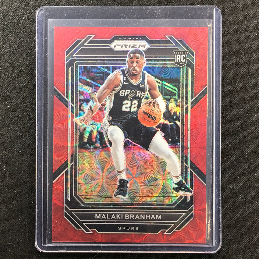 2022-23 Prizm Malaki Branham Choice Rookie Red Scope 4/88 No 230