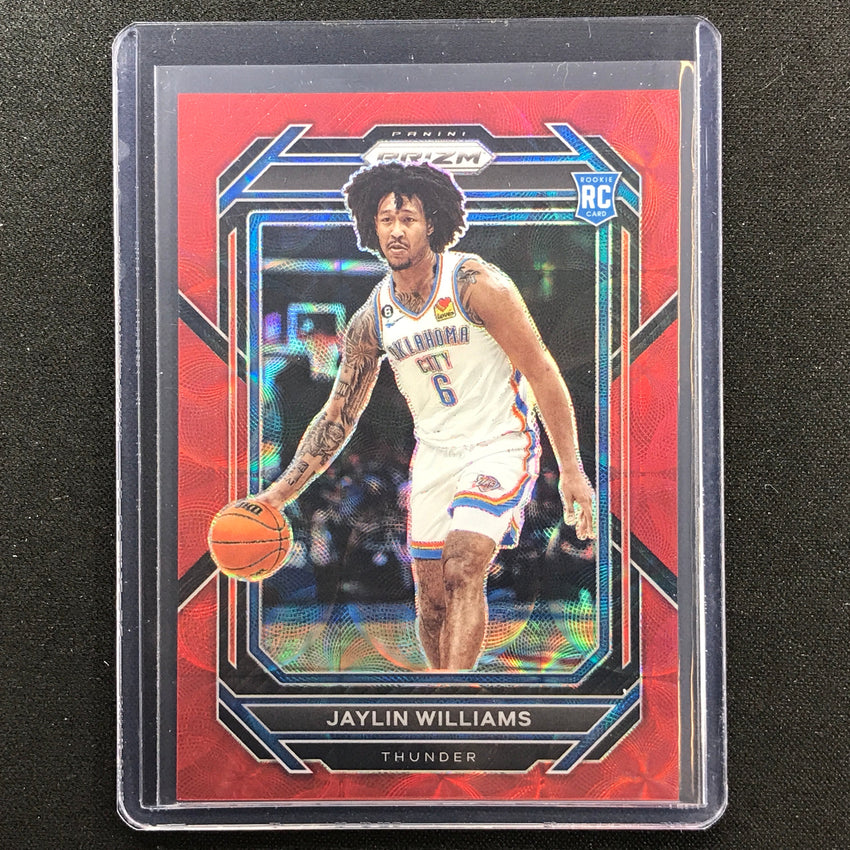 2022-23 Prizm JAYLIN WILLIAMS Choice Rookie Red Scope 34/88 #247