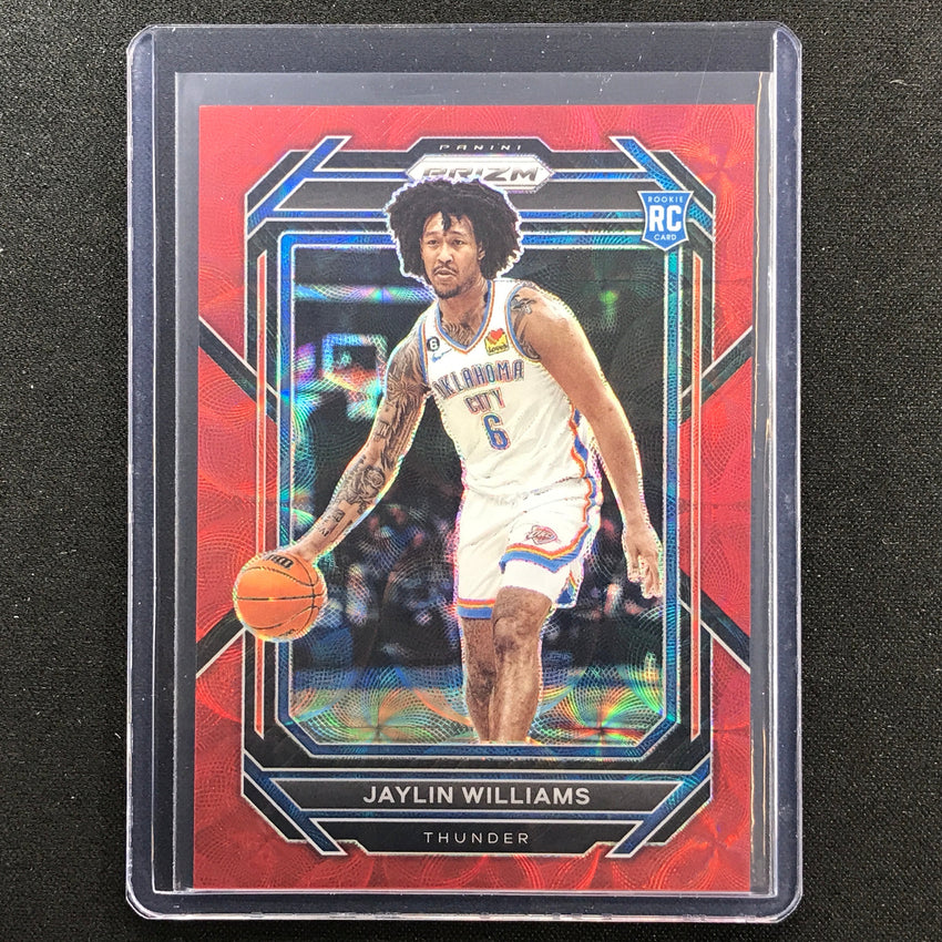 2022-23 Prizm JAYLIN WILLIAMS Choice Rookie Red Scope 75/88 #247