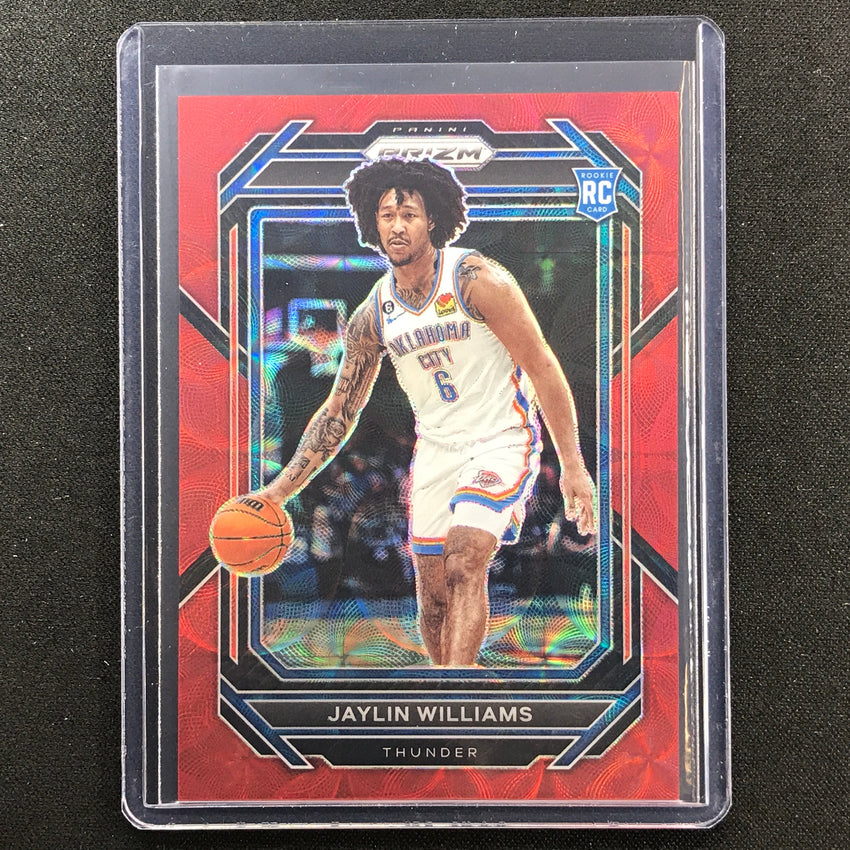 2022-23 Prizm JAYLIN WILLIAMS Choice Rookie Red Scope 87/88 #247