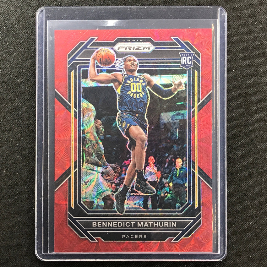 2022-23 Prizm BENNEDICT MATHURIN Choice Rookie Red Scope 5/88 #254