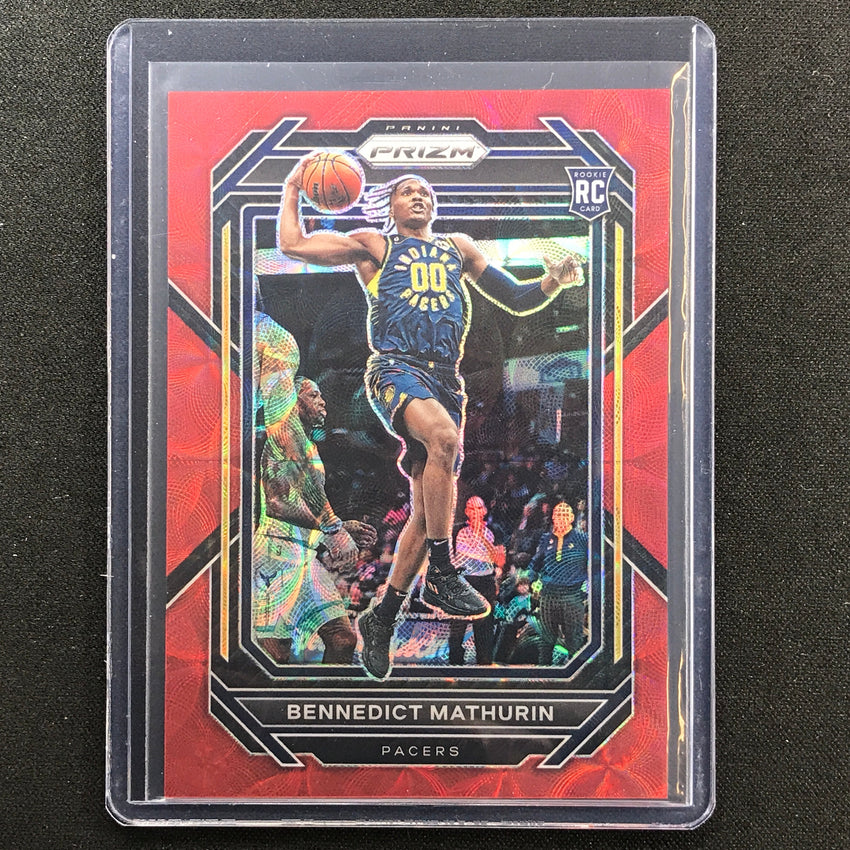 2022-23 Prizm BENNEDICT MATHURIN Choice Rookie Red Scope 87/88 #254