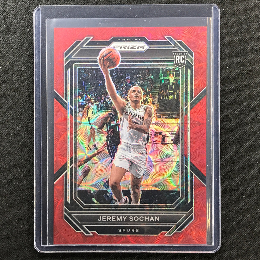2022-23 Prizm JEREMY SOCHAN Choice Rookie Red Scope 77/88 #263