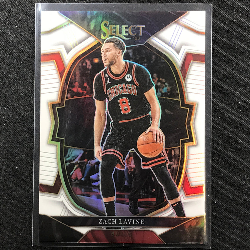 2022-23 Select Zach Lavine Concourse White /149 No 34