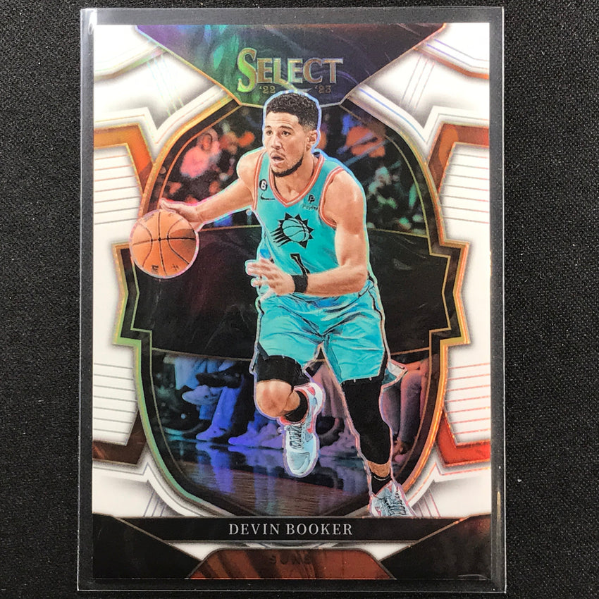 2022-23 Select Devin Booker Concourse White /149 No 38