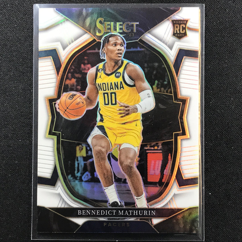 2022-23 Select Bennedict Mathurin Concourse Rookie White /149 No 79
