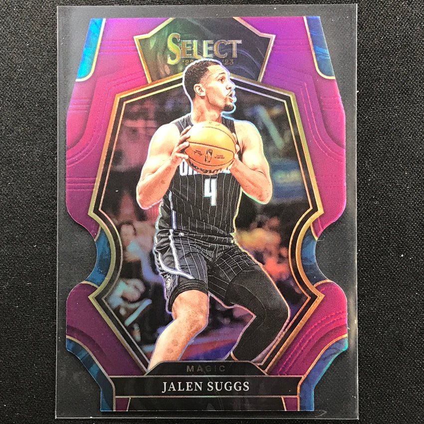 2022-23 Select Jalen Suggs Premier Level Purple Die-cut 90/99