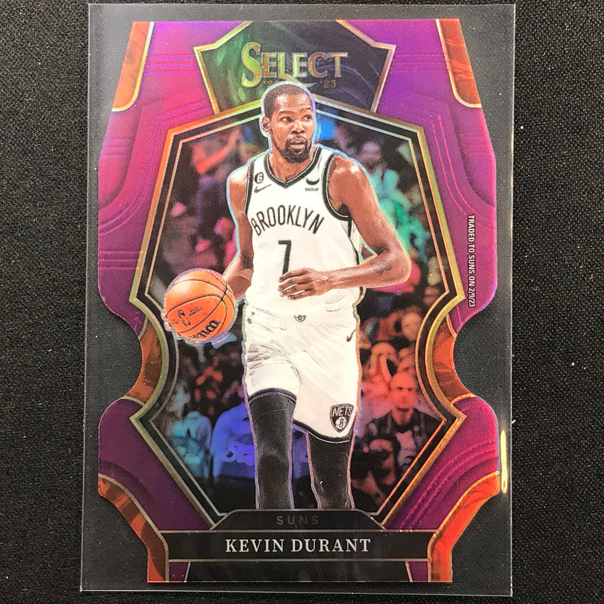 2022-23 Select Kevin Durant Premier Level Purple Die-cut 91/99