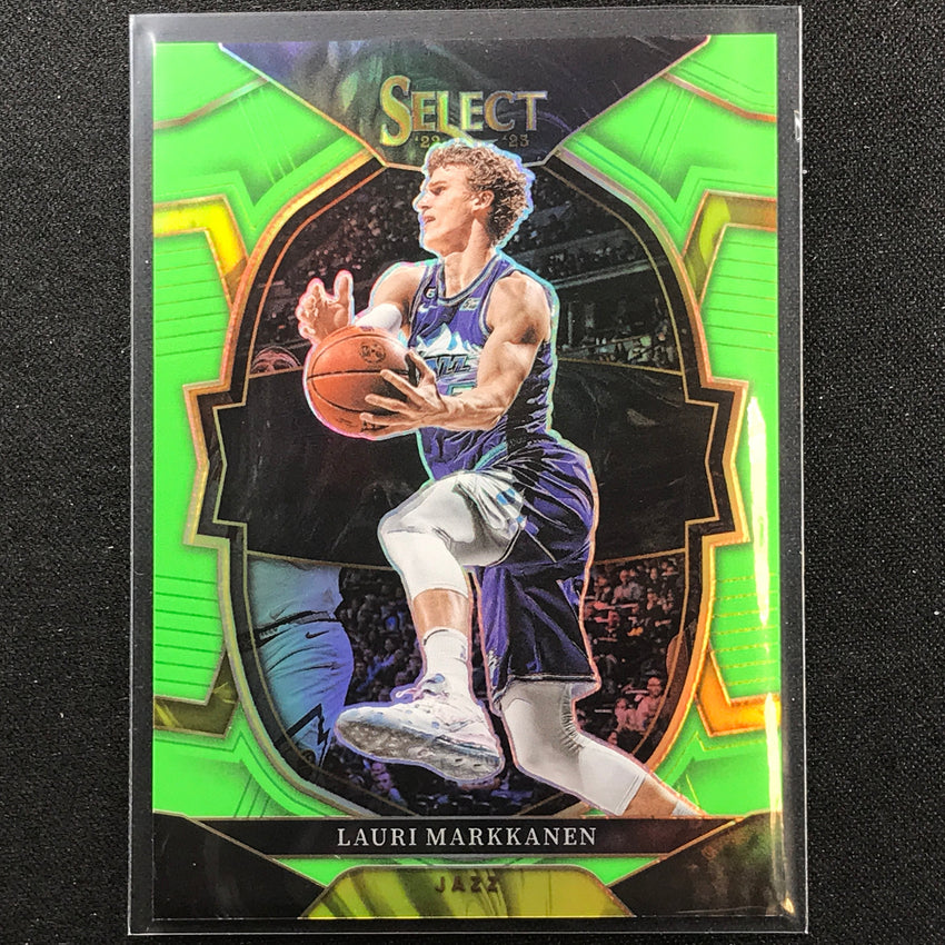 2022-23 Select Lauri Markkanen Concourse Neon Green 1/75