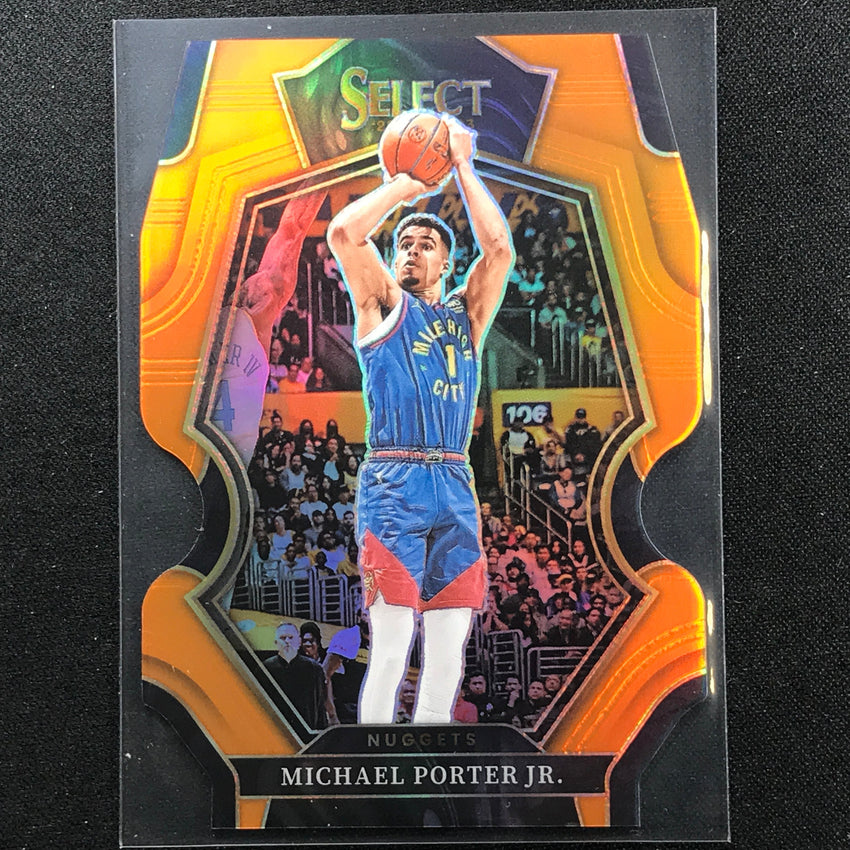 2022-23 Select Michael Porter Jr. Premier Level Orange Die-cut 40/65