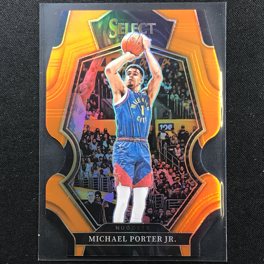 2022-23 Select Michael Porter Jr. Premier Level Orange Die-cut 42/65