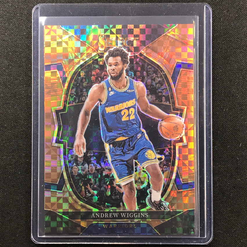 2022-23 Select Andrew Wiggins Concourse Copper Plaid 49/49