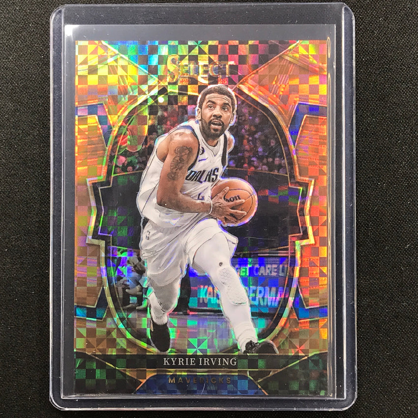2022-23 Select Kyrie Irving Concourse Copper Plaid 10/49