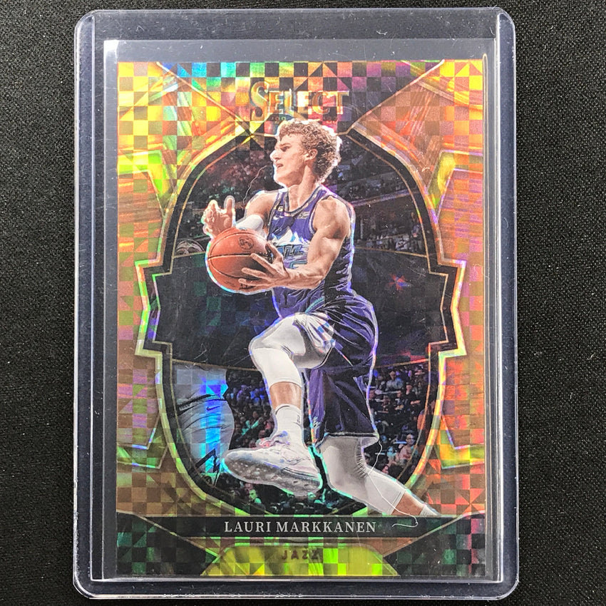 2022-23 Select Lauri Markkanen Concourse Copper Plaid 46/49